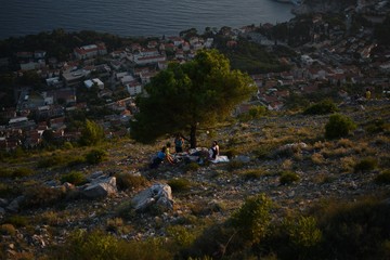 Pic-nic à la verticale