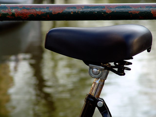 detail of a bicycle