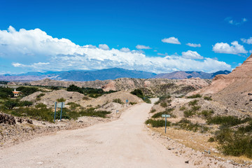 Famous Route 40 in Salta, Argentina.
