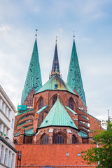 Saint Mary Church in Luebeck, Germany.