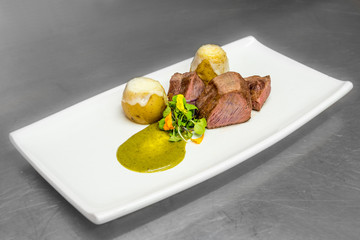 Colorful dish of the Spanish gastronomy.