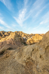 Sunrise in Guadix, Granada, Andalusia, Spain.