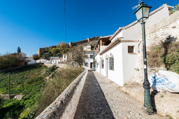 Fototapeta na wymiar Sacromonte in Andalusia, Spain
