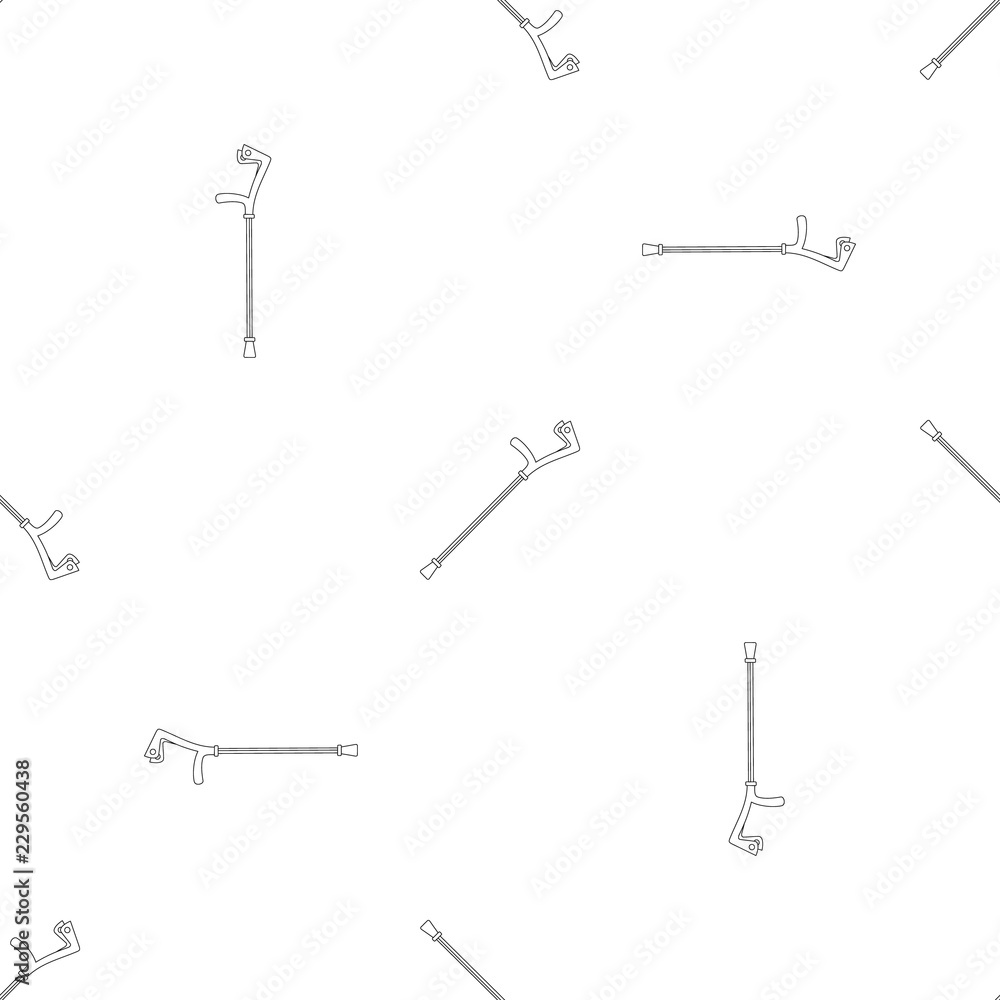 Poster elbow crutch pattern seamless vector repeat geometric for any web design