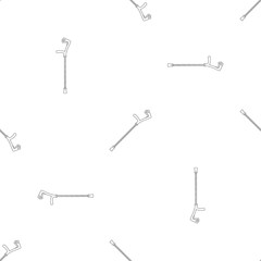 Elbow crutch pattern seamless vector repeat geometric for any web design
