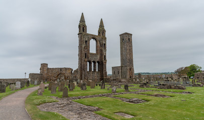 ruins of chatredal st andrews