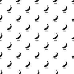 Banana pattern seamless vector repeat geometric for any web design