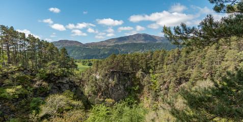 Obraz premium view of mountains