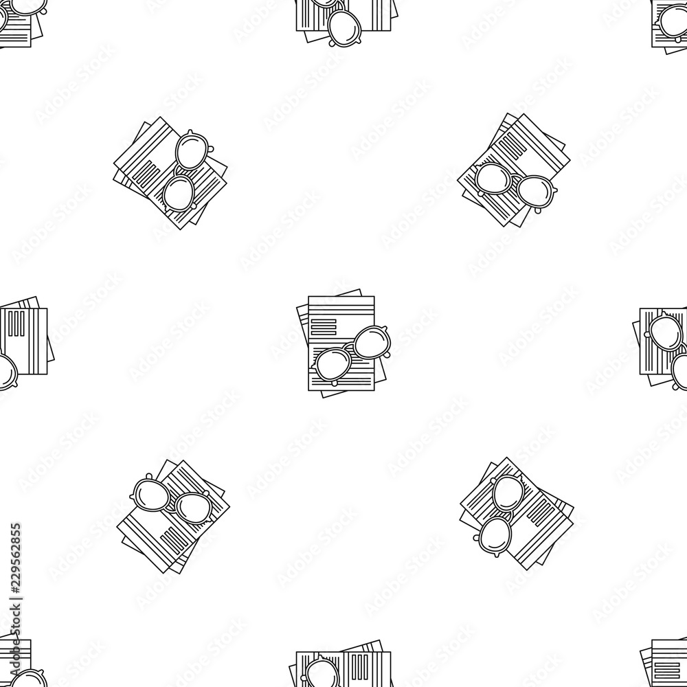 Poster paycheck paper pattern seamless vector repeat geometric for any web design