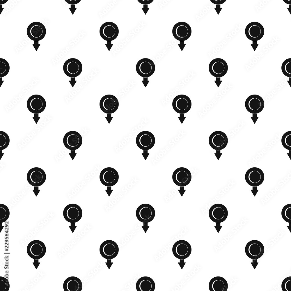 Poster pushpin pattern seamless vector repeat geometric for any web design