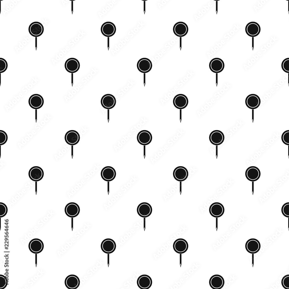 Poster round pin pattern seamless vector repeat geometric for any web design