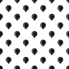 Reminder pin pattern seamless vector repeat geometric for any web design