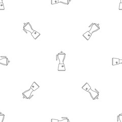 Electric mixer pattern seamless vector repeat geometric for any web design