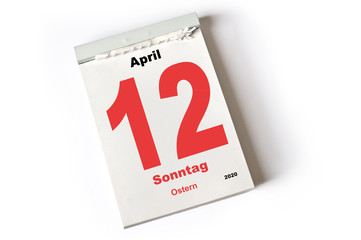 12. April 2020 Ostern
