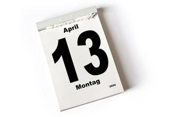 13. April 2020