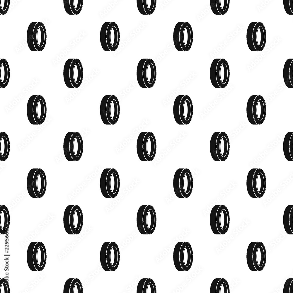 Poster turning tire pattern seamless vector repeat geometric for any web design