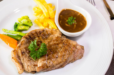 White meat steak