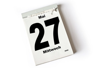 27. Mai 2020