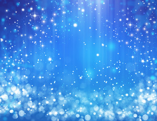 beautiful blue festive background