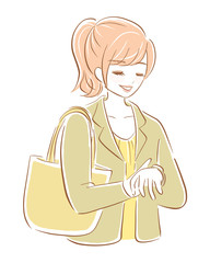 Clock watching staff