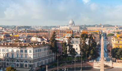 Rome, Italy. Morning cityscape