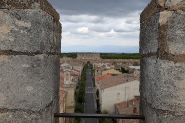 Fototapeta na wymiar Burg Aigues-Mortes, Camargue, France, Europe