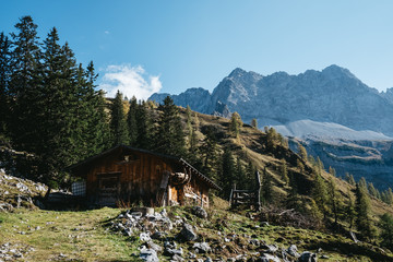 Alpine landscape in Tyrol, Austria (Karwendel)