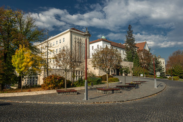 The Benedictine Pannonhalma Archabbey or Territorial Abbey of Pannonhalma is the most notable landmark in Pannonhalma and one of the oldest historical monuments in Hungary, founded in 996.