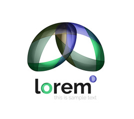 Logo, abstract geometric icon