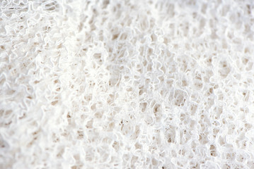 Striped  white knit fabric texture, knitted pattern background
