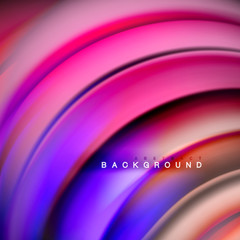 Background abstract - liquid color wave