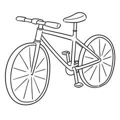 vector of bicycle