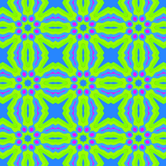 Seamless background pattern with a variety of multicolored lines.