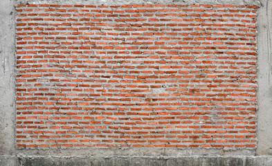 close up bricks on home wall.