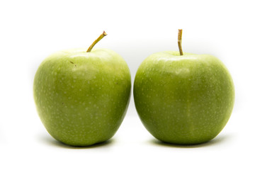 two green Apple