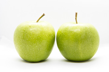 two green Apple