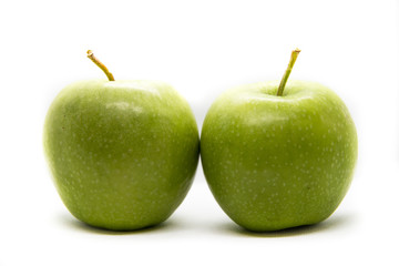 two green Apple