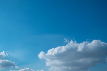 blue sky with clouds background