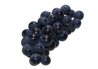 grapes isolated on white background