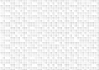 Vector : Abstract white and gray square on white background