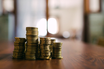 Coins sorted by value