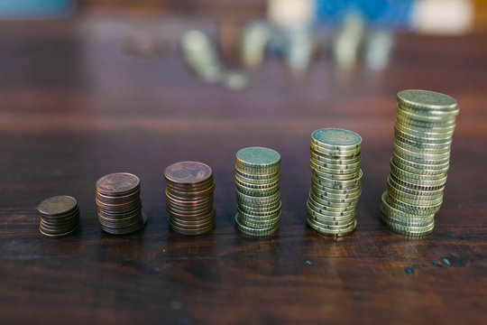 Coins sorted by value
