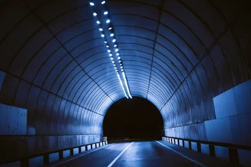 Fotobehang Tunnel tunnel weg perspectief