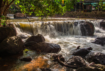 Obraz premium Waterfall with Star glitter