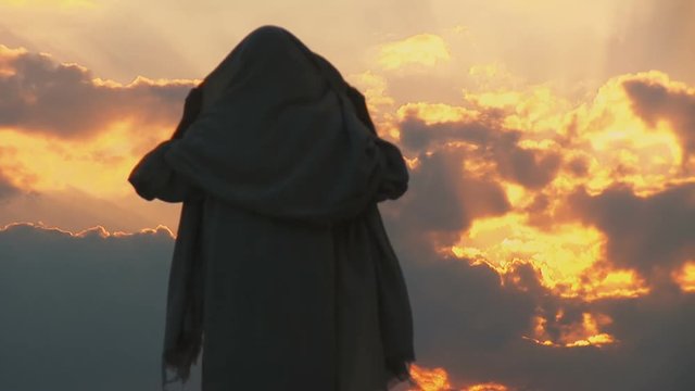 Christ praying on the Mountain - MS