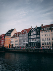 Naklejka premium Copenhagen Famous Harbour