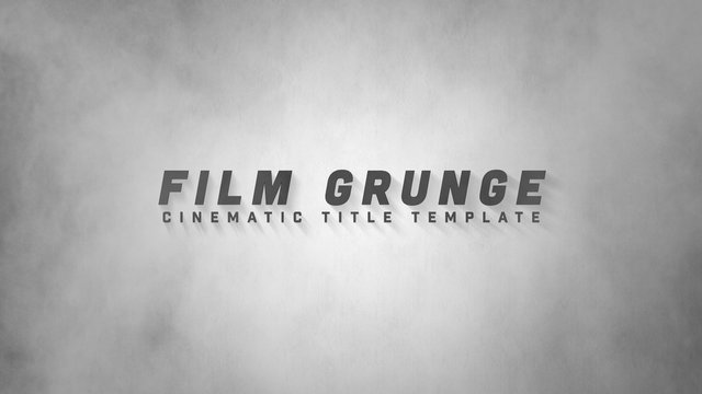 Film Grunge Title