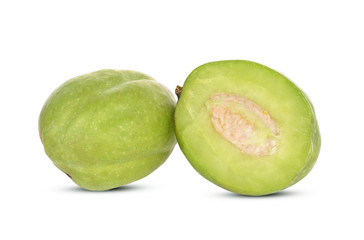 Chebulic Myrobalans  isolated on white background