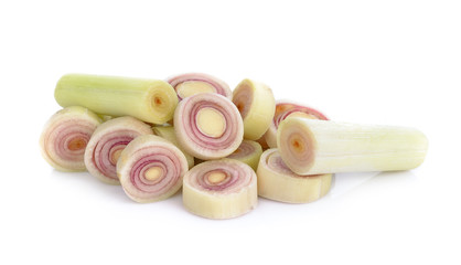 lemon grass isolated on a white background.