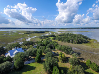 Obraz premium Wadmalaw Island, South Carolina, USA